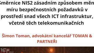 ISP Futuretec 2022 - Směrnice NIS2 zásadním způsobem mění míru bezpečnostních požadavků