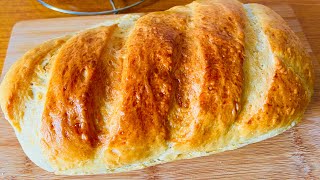 Домашний хлеб за 5 минут. Homemade bread in 5 minutes #pão #bread #хлеб