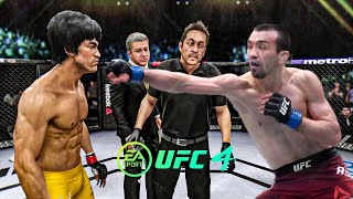 Bruce Lee vs Askar Askarov - EA Sports UFC 4 - Bruce Lee Fight Club 🔥🐲