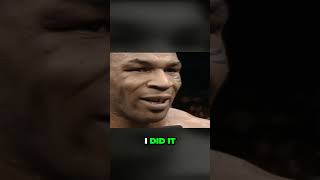 Mike Tyson - "I broke my back ... Spinal"