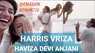 HARRIS VRIZA LAMARAN DI PANTAI ROMANTIS HAVIZA DEVI ANJANI PENUH CINTA