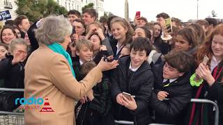 Theresa May visits Plymouth