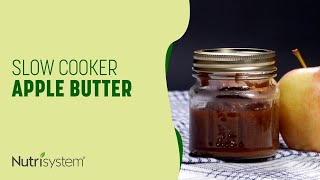 Slow Cooker Apple Butter - Nutrisystem Recipe