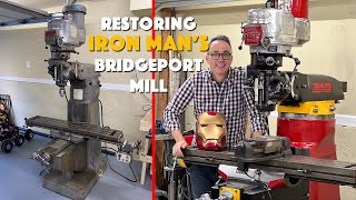 Restoring a Bridgeport Mill and giving it a Stark Industries makeover