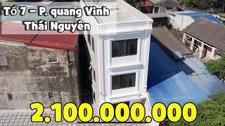 Nhà 3 Tầng - 170m2 - Tổ 7 P. quang Vinh - TP Thái Nguyên