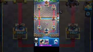 como ativar a torre do rei com 2 de elixir e defender o mega cavaleiro #shorts #clashroyale