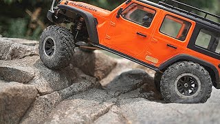 1/8 Scale RC YK4082 Pro Jeep Wrangler Rubicon JL Rock Crawling⎜지프 랭글러 루비콘 락크라울링