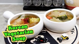 Korean Vegetarian Soup Healthy Vegan Food