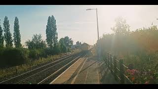 37254 Cardiff Canton & 37421 heading through Whittlesea on a Network Rail Test Train from Derby.