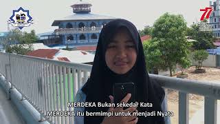 Arti kemerdekaan (kelas 8F) #LombavideokreatifJN170822