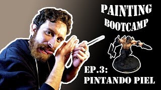 TUTORIAL! Cómo PINTAR PIEL a PINCEL en Miniaturas para NOVATOS // PAINTING BOOTCAMP EP.3