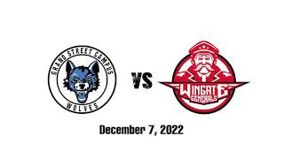 PSAL Boy's Basketball: Grand Street v. Wingate, December 7, 2022 [Play x Play broadcast]