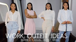 WORK OUTFIT IDEAS: 10 BUSINESS CASUAL WORK OUTFITS