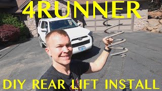 4Runner Rear Lift Install | 2003-2021 | 4th & 5th Gen | Coil Springs