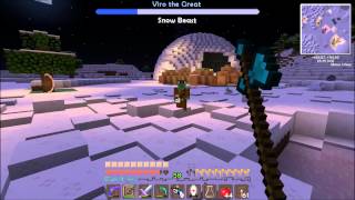 Minecraft LP World Trilogy: Ep.27 - Viro The Great Snow Beast from Legendary Beasts