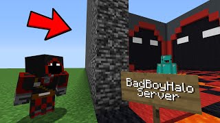 so i built a minecraft server for badboyhalo...