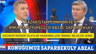 İsmail Küçükkaya'nın konuğu: SAPARBEKULY ABZAL