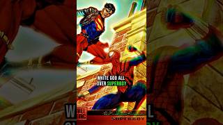 Spider-Man vs Superboy #marvel #dc #spiderman #funny #fight #batman #mcu #comics #superhero #dceu