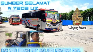 Driver Banter alus dan kernet sastrawan😎!Trip sumber selamat W 7203 UZ(wayang lawas)