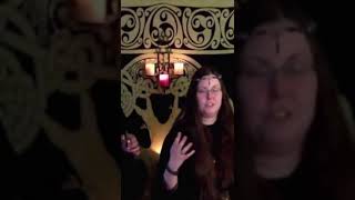 Witches Full Moon Ritual Part 10 #wicca #witch #fullmoonritual