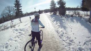 An Icy Trail Ride for the Karate Monkeys