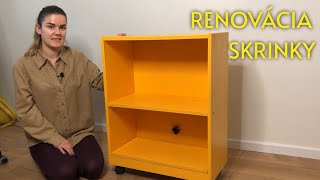 DIY Renovácia starej komody