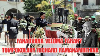 FANAOVANA VELOMA FARANY NY TOMPOKOLAHY RICHARD RAMANAMBITANA