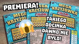 Zdrapki Lotto 🎲 Premiera! 3 zdrapki Mega Krzyżówka! 😍 Tego się nie spodziewałem 😱