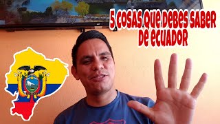 ¿Emigrar a Ecuador? 5 Cosas que debes saber si piensas emigrar a Ecuador🇪🇨