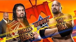 Roman reigns vs rock your dream match |WWE wr3d