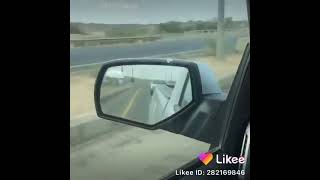 Saudi girl driving in full speed | by Ajaanib tv