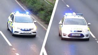 (2 in 1) Sussex Police - Response Car - Ford Mondeo & Vauxhall Astra