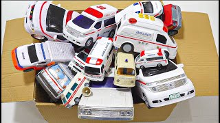 Collected ambulances in a box! Thank you for checking the gimmick!