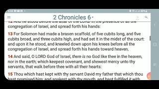 KJV-Daily Bible: p.m. 2 Chronicles 6