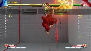 SFV MATAMUN KEN anti Dive sonic DEMO