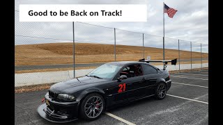 Good to be Back on Track! Thunderhill East Bypass - BMW E46 M3