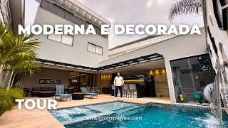 A COZINHA MAIS LINDA | Casa Triplex à venda por R$4.300.000 no Riviera del Sol | Azuza Imóveis