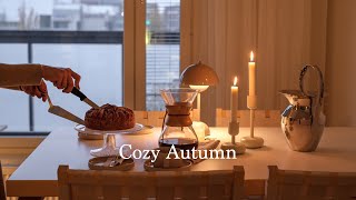 Cozy Autumn 🍂 I  Rainy day baking and cooking I Apple cake I slow living in Finland