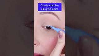 Blue Graphic Eyeliner