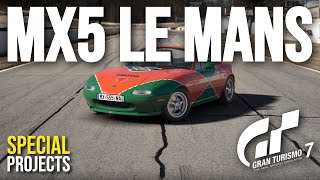 GT7 | 1991 Mazda MX-5 Le Mans Edition Build Tutorial | Special Projects | Eunos Roadster