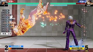 THE KING OF FIGHTERS XV - KAY DASH 1 COMBO EXAMPLE