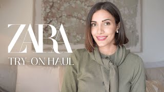 HAUL de ZARA para OTOÑO 🍂 | TRY ON HAUL LUCÍA ZABALLOS