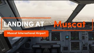 MSFS | FENIX 321 | Landing at Muscat OOMS | REX ATMOS