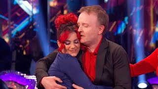 Strictly's Dianne Buswell burst into tears as Chris McCausland rushed to hug her to tell her this