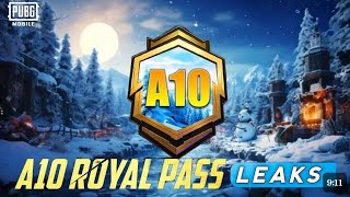 😍PUBG MOBILE A10 ROYAL PASS 1 TO 100 REWARDS||3.5 UPDATE LEAKS||UPCOMING BGMI ROYAL PASS REWARDS⚠️