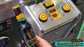 GUINNESS CLAW MACHINE Irish People Try For The First Time #shorts