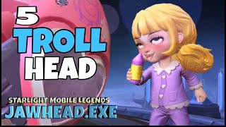 MLBB JAWHEAD TROLL FUNNY MOMENTS PART 5