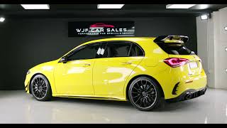 Mercedes Benz A35 AMG   Yellow