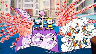 Cuphead All Run 'n Gun Levels Speedrunning World Record