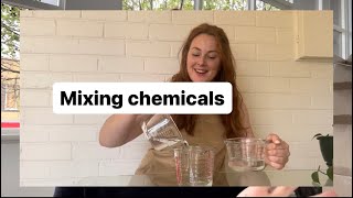 The danger of mixing chemicals: a cleaning tip that could save your life.